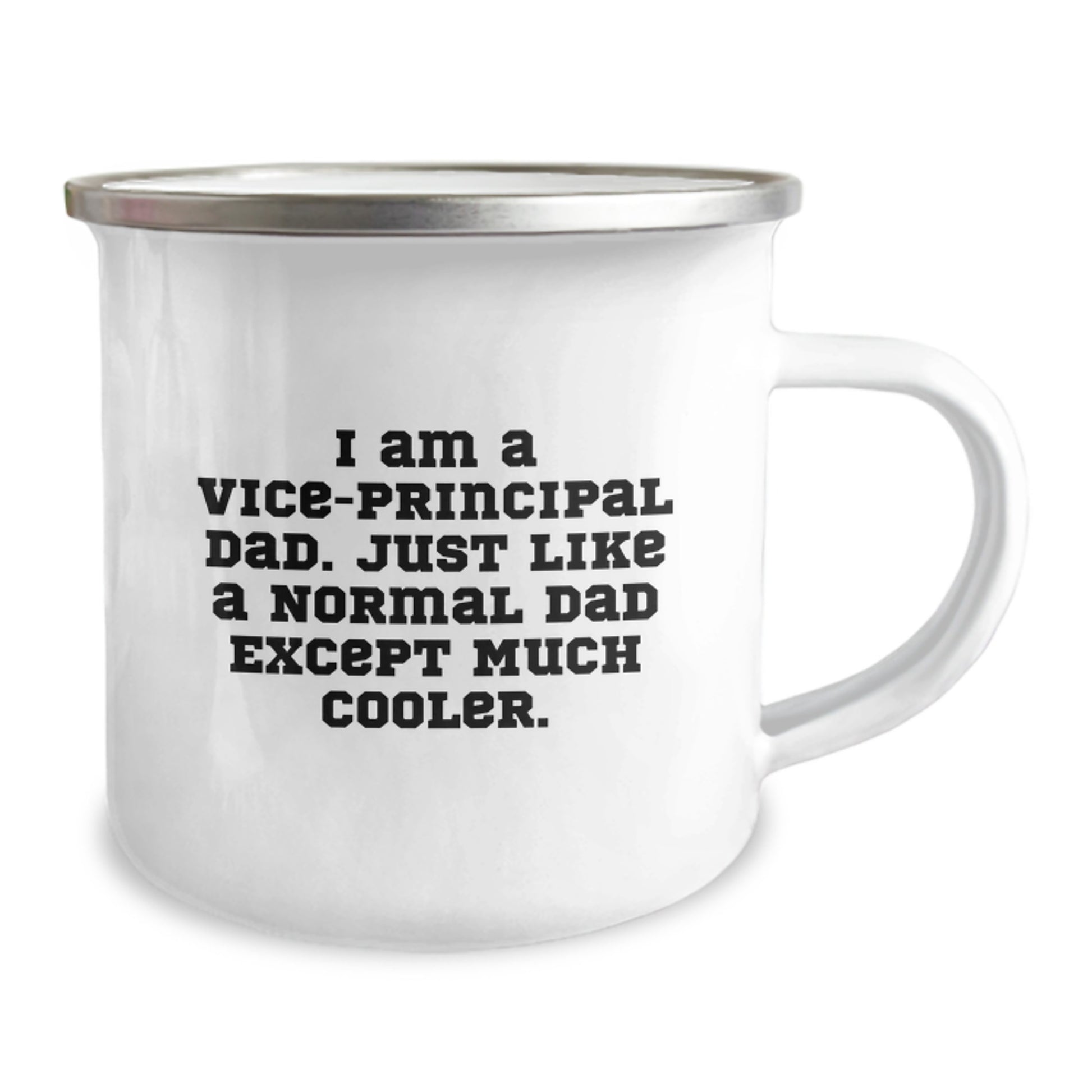 Funny Vice-principal Gifts from Dad, Vice-principal Dad Camping Mug, Christmas Unique Gifts for Vice-principal Dad - Image 2
