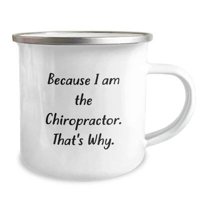 Chiropractor Gifts, Funny Quote, Camping Mug for Chiropractor, Gifts from Men, Women, Friends, Coworkers, Family - Image 2