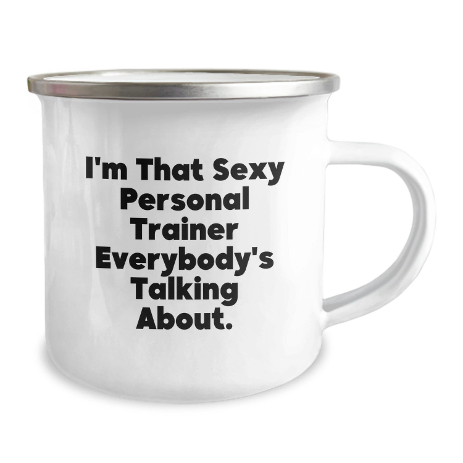 Funny Personal Trainer Camping Mug Gifts from Family, Friends, or Coworkers for the Sexy Trainer Everybody's Talking About - Image 2