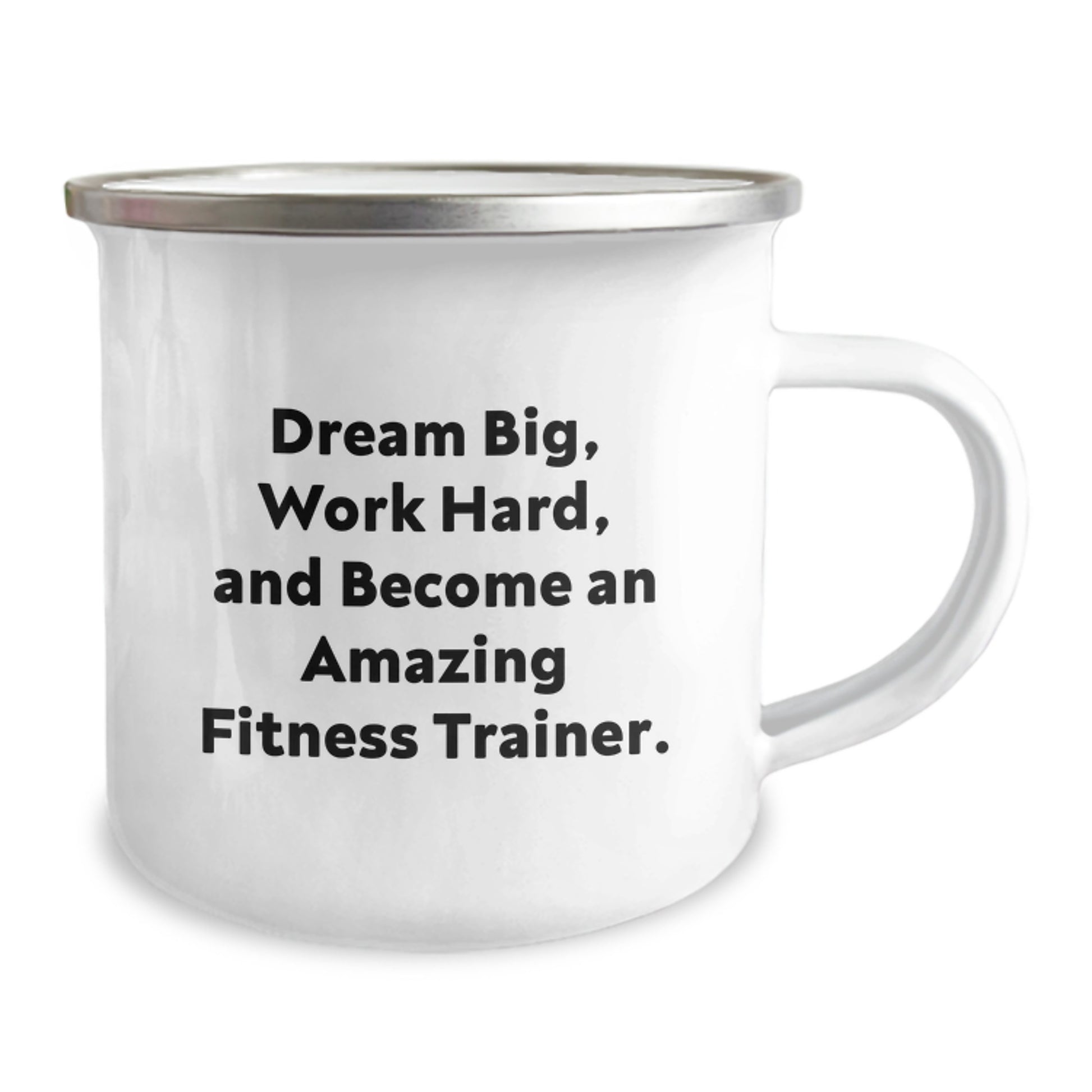 Fitness Trainer Gifts, Become An Amazing Trainer, Funny Camping Mug, Gifts from Friends, Gifts for Fitness Trainer - Image 2
