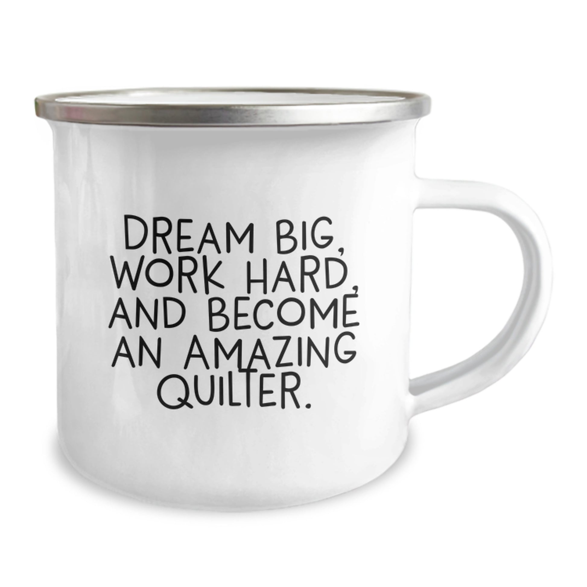 Quilter's Dreams Come True Funny Camping Mug Gifts for Quilter Men Gifts from Family - Image 2