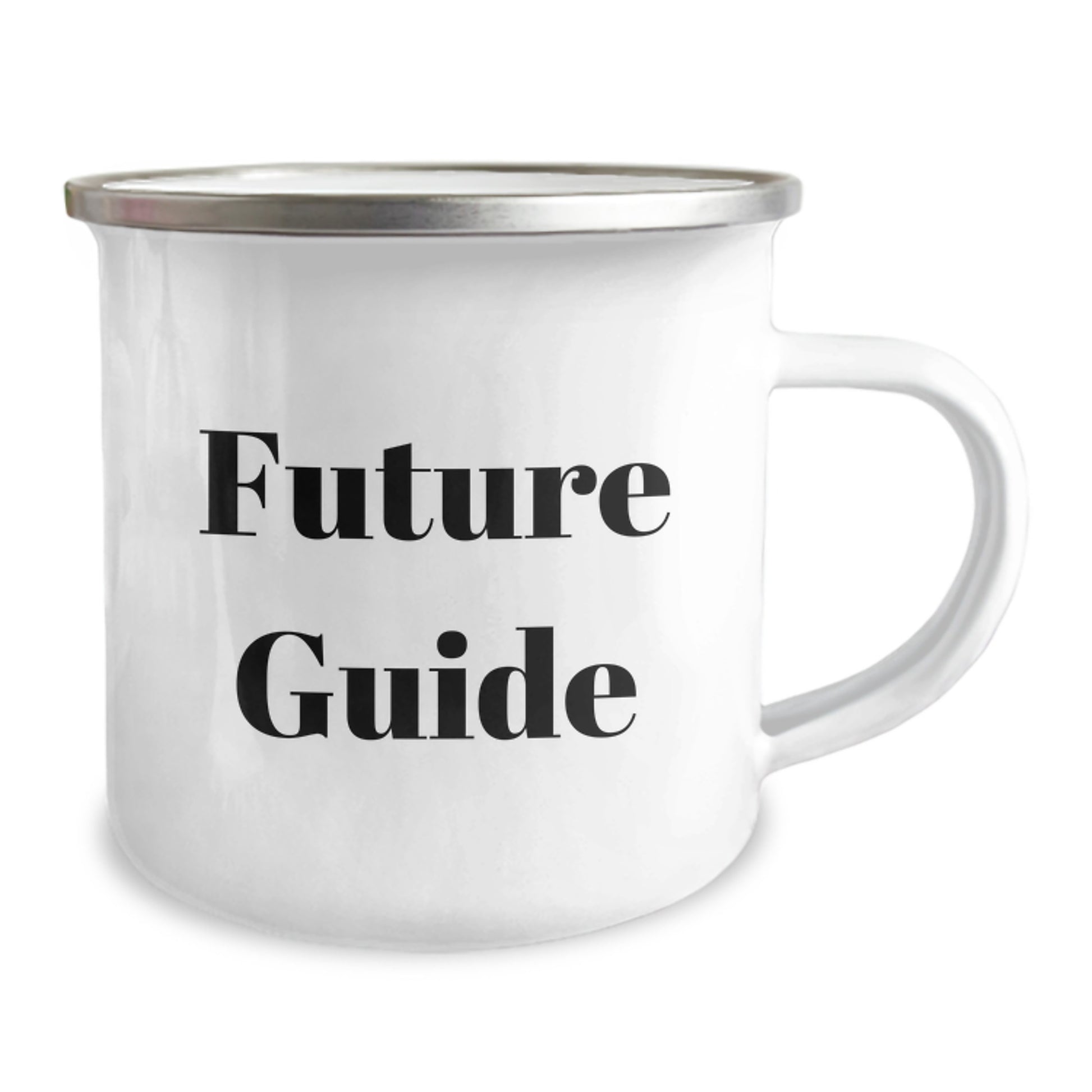 Funny Guide Quotes Gifts from Friends for Guide Graduation Unique Camping Mugs, 12 Oz Stainless Steel with Enamel Finish - Image 2