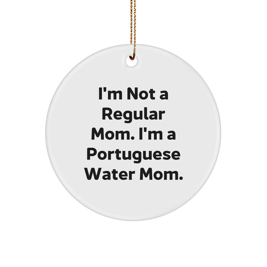 Portuguese Water Dog Mom Funny Christmas Unique Gifts for Family Members from Mom - Image 1