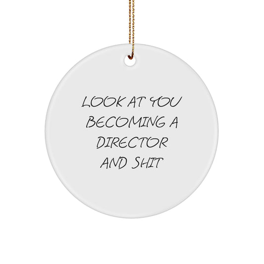 Funny Director Gifts for Him - Look At You Becoming A Director And Shit - Christmas Unique Gifts from Friends to Family - Image 1