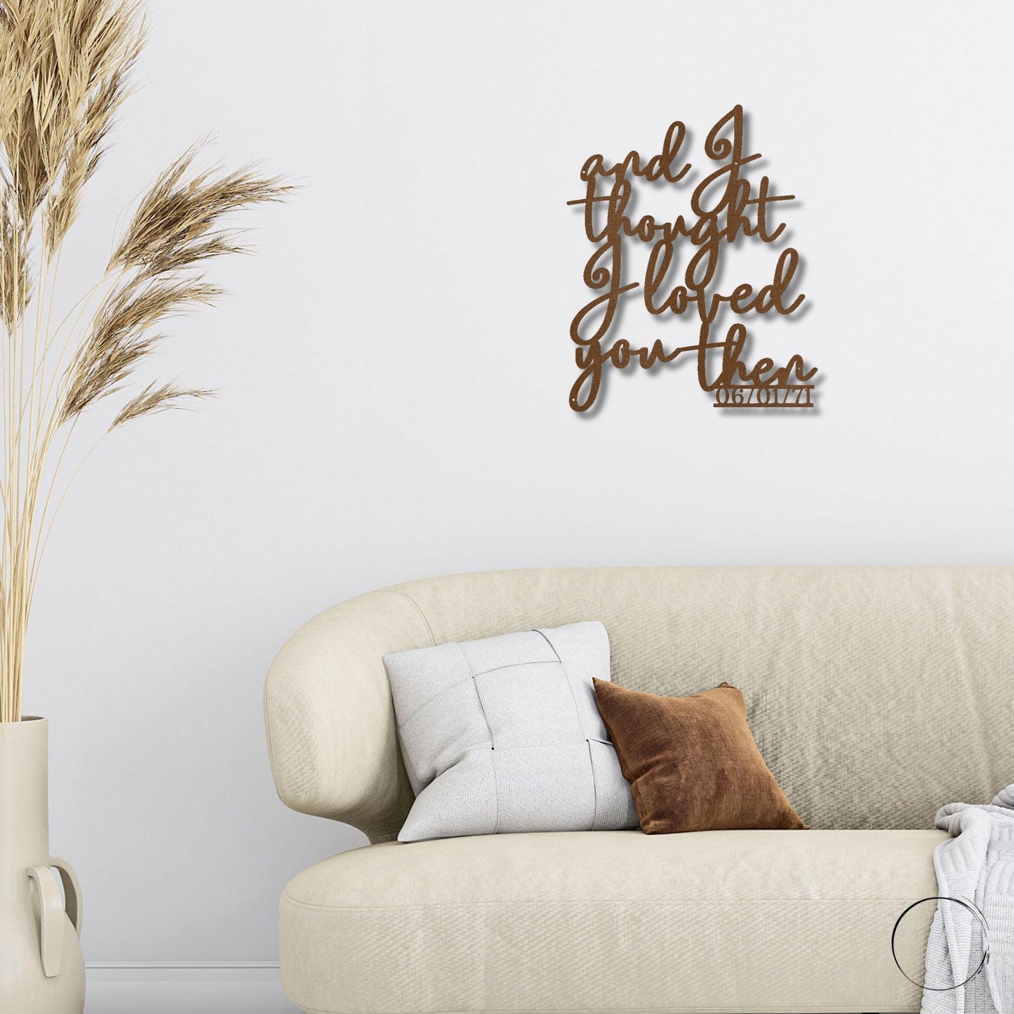 Ever Growing Love Custom Indoor Outdoor Steel Wall Sign - Mallard Moon Gift Shop