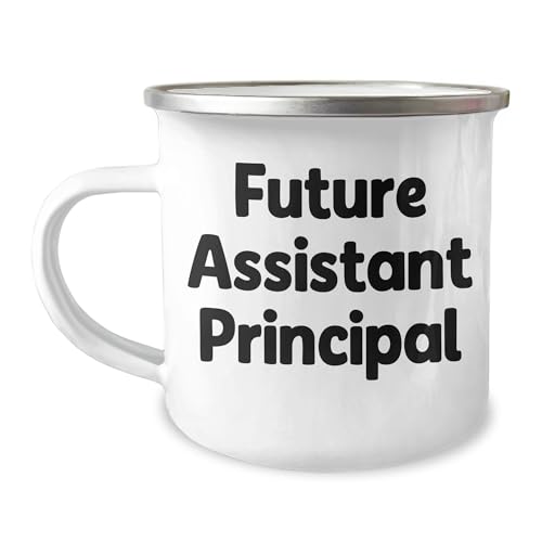 Spring Pet Products Funny Assistant Principal Camping Mug Gifts for Her on Birthday, Quote: Future Assistant Principal - Mallard Moon Gift Shop