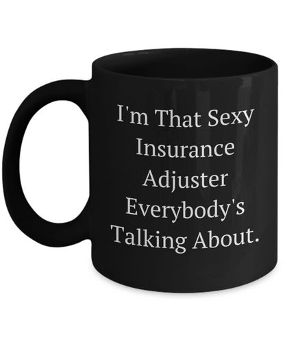 Funny Insurance Adjuster Gifts: Christmas Birthday Unique Swag, Humor Quote Coffee Mugs - Mallard Moon Gift Shop