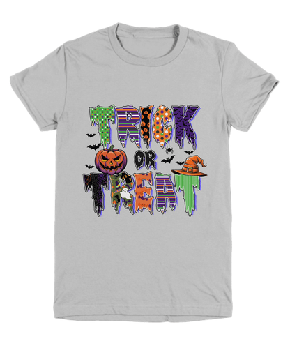 Halloween Ghoulish Trick or Treat Youth Tee Shirt - Mallard Moon Gift Shop