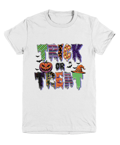 Halloween Ghoulish Trick or Treat Youth Tee Shirt - Mallard Moon Gift Shop
