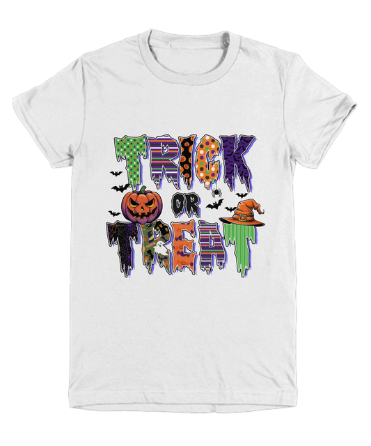 Halloween Ghoulish Trick or Treat Youth Tee Shirt - Mallard Moon Gift Shop