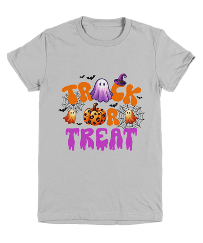 Halloween Spooky Trick or Treat Youth Tee Shirt - Mallard Moon Gift Shop