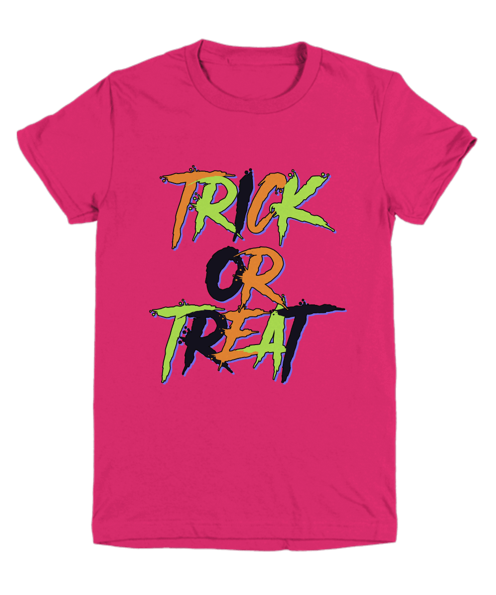 Trick or Treat Halloween  Kid's Tee Shirt - Mallard Moon Gift Shop