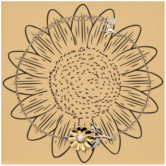 Sunflower Bracelet - Mallard Moon Gift Shop