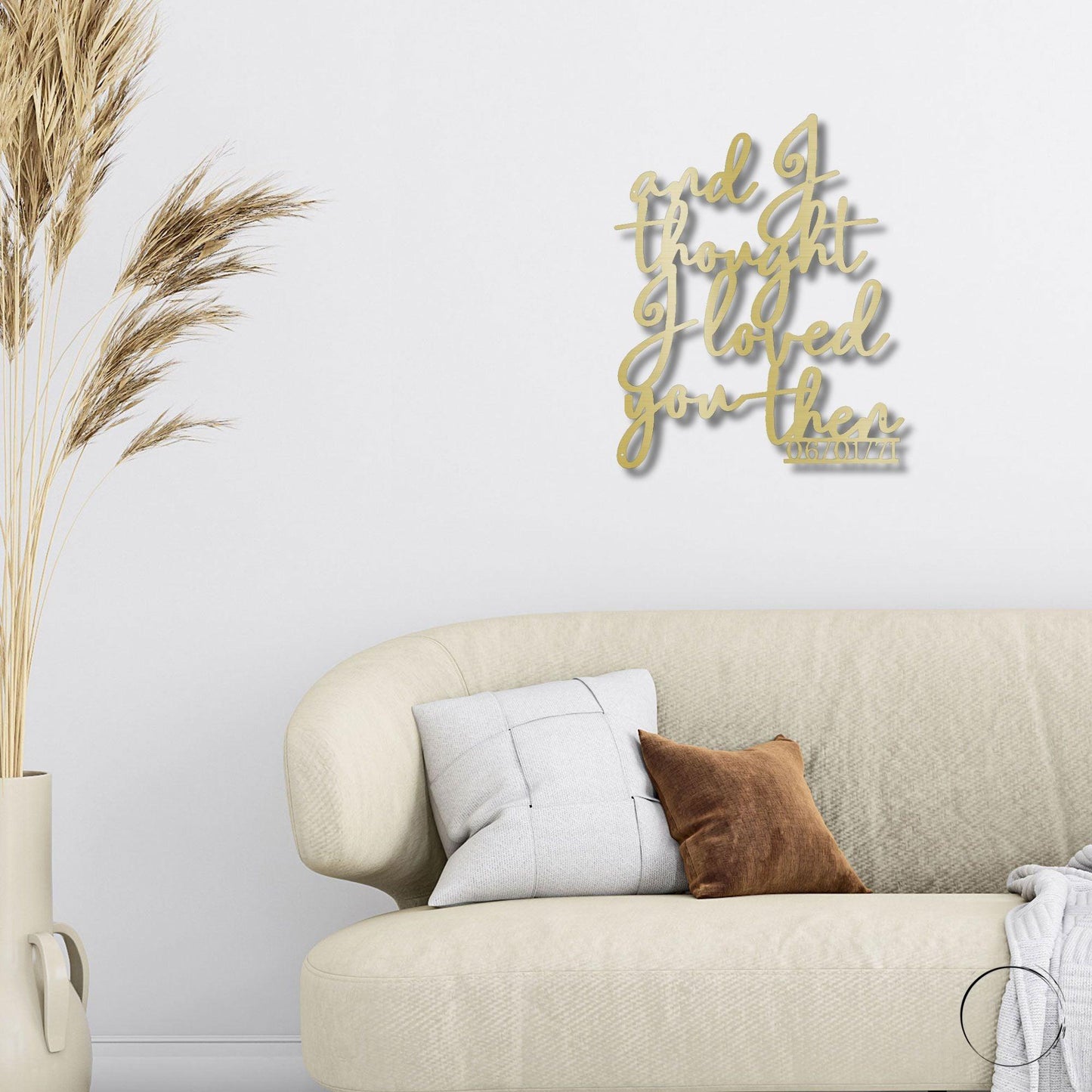 Ever Growing Love Custom Indoor Outdoor Steel Wall Sign - Mallard Moon Gift Shop