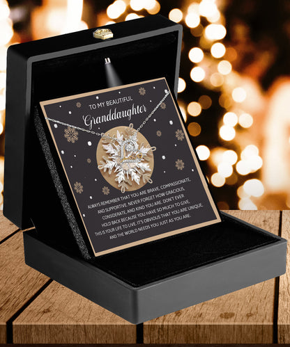 Gift for Granddaughter - As You Are - Love Dancing Heart Pendant Necklace - Mallard Moon