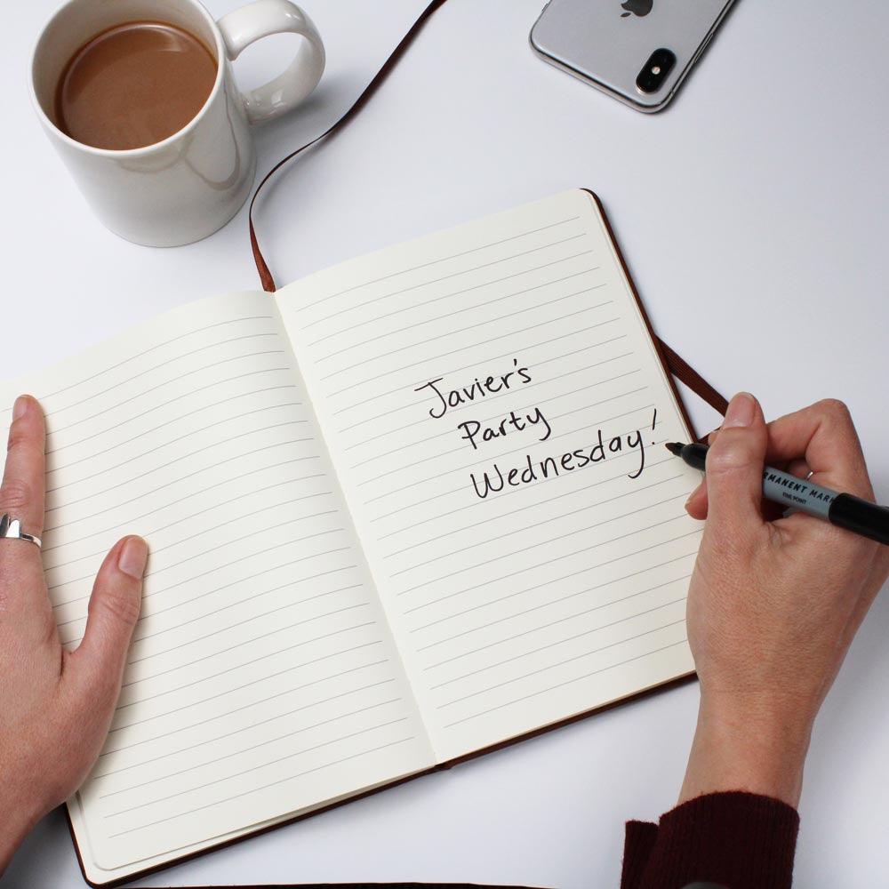 Granddaughter Gift from Grandma - Your Own Story Book - Personalized Leather Journal - Mallard Moon Gift Shop