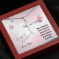 Happy Easter May the Blessings of the Lord Guide You Personalized Engraved Cross Necklace - Mallard Moon Gift Shop