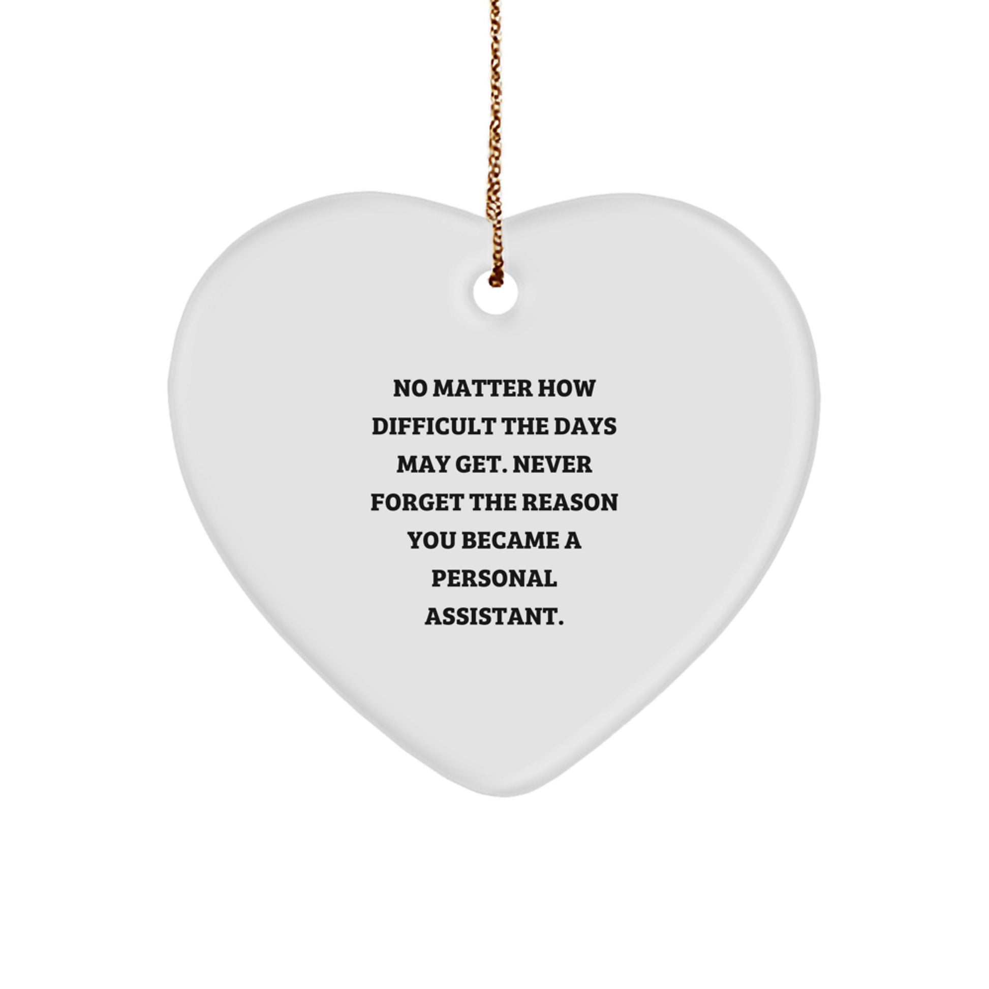 Funny Inspirational Personal Assistant Gifts from Family to Personal Assistant at Christmas Unique Gifts - Image 1