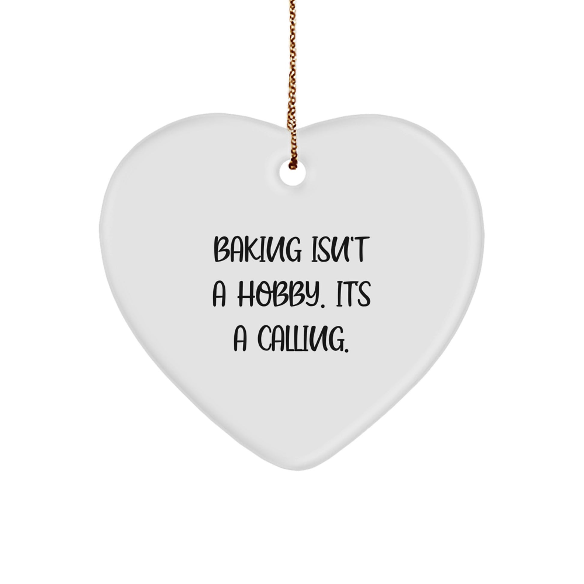 Baking Gifts for Women - Funny Heart Ornament Gifts from Friends, Christmas Unique Gifts - Image 1