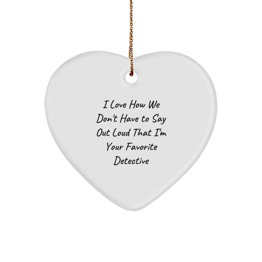 Funny Detective Christmas Unique Gifts from Friends Men Women Family - Image 1