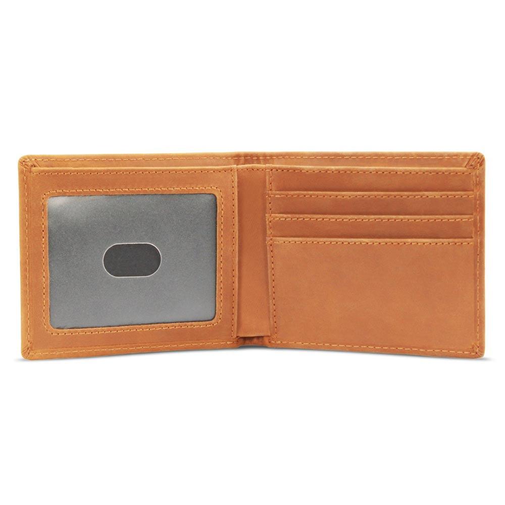 Hunting Father Personalized Leather Wallet - Mallard Moon Gift Shop
