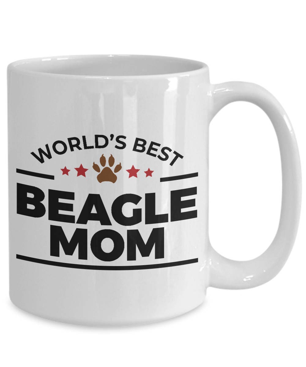 Beagle Dog Mom Mug - Mallard Moon Gift Shop