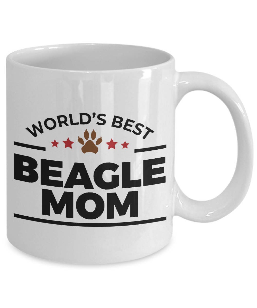 Beagle Dog Mom Mug - Mallard Moon Gift Shop