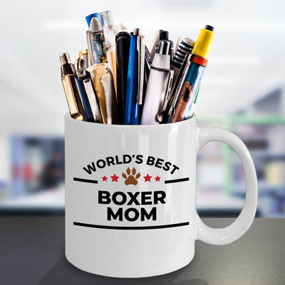 Boxer Dog Mom Mug - Mallard Moon Gift Shop