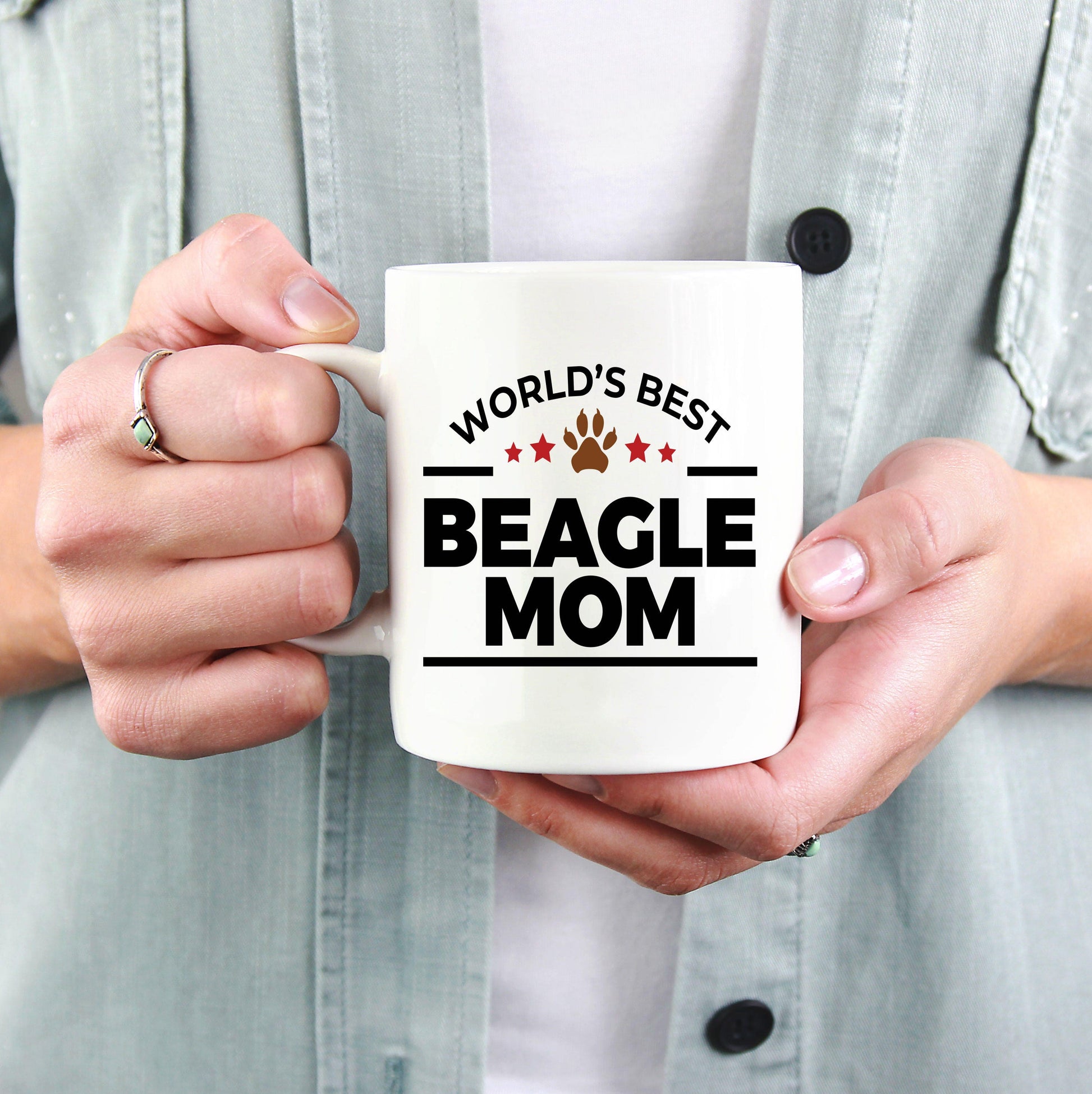 Beagle Dog Mom Mug - Mallard Moon Gift Shop