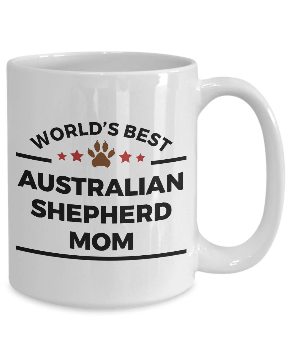 Australian Shepherd Dog Mom Mug - Mallard Moon Gift Shop