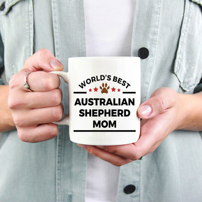 Australian Shepherd Dog Mom Mug - Mallard Moon Gift Shop