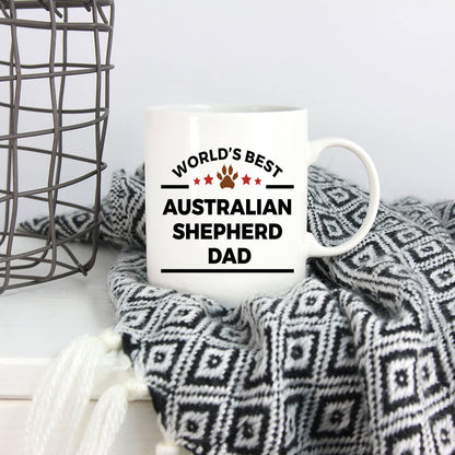 Australian Shepherd Dog Dad Mug - Mallard Moon Gift Shop