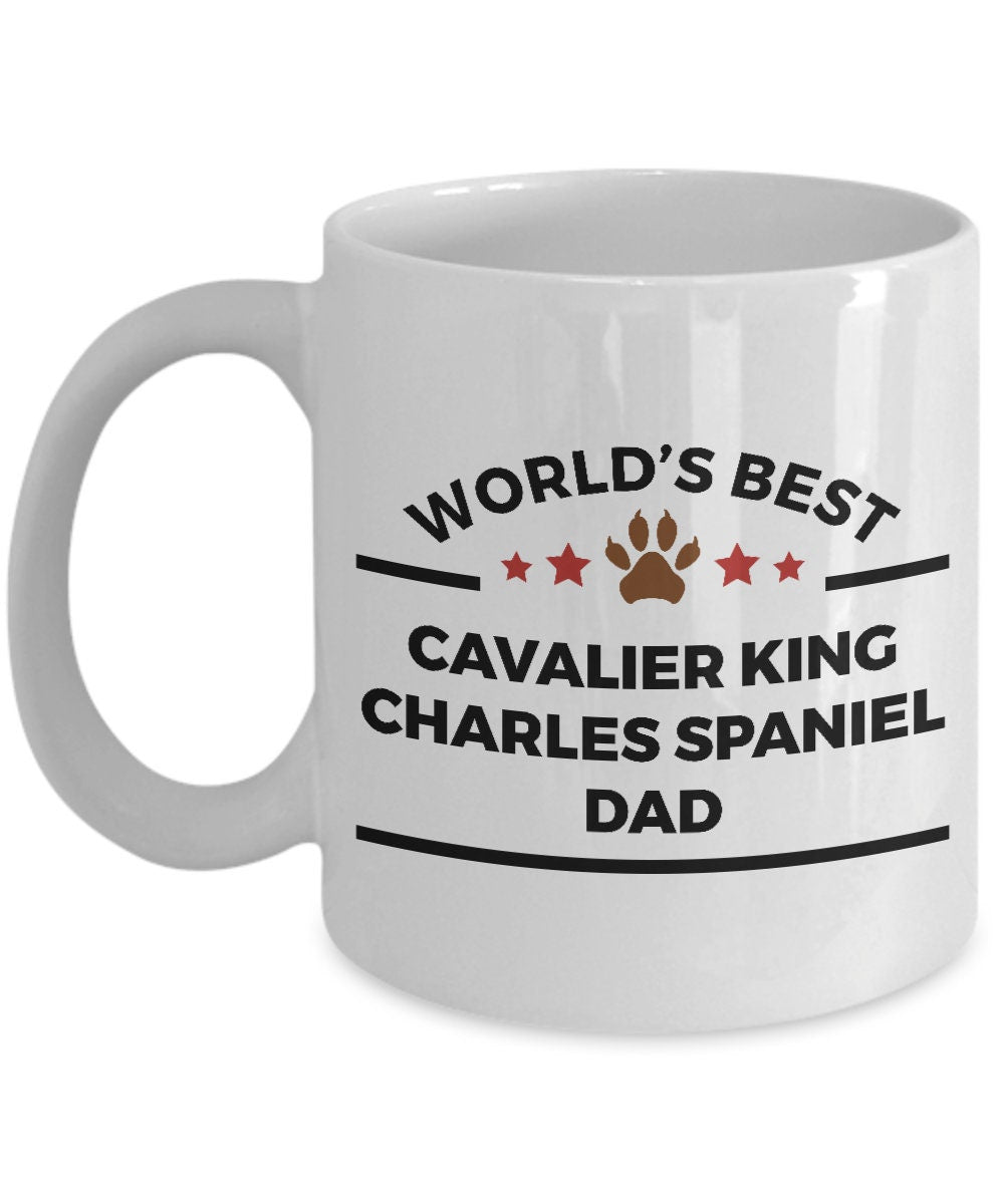Cavalier King Charles Spaniel Dog Dad Mug - Mallard Moon Gift Shop