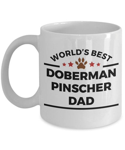 Doberman Pinscher Dog Dad Mug - Mallard Moon Gift Shop
