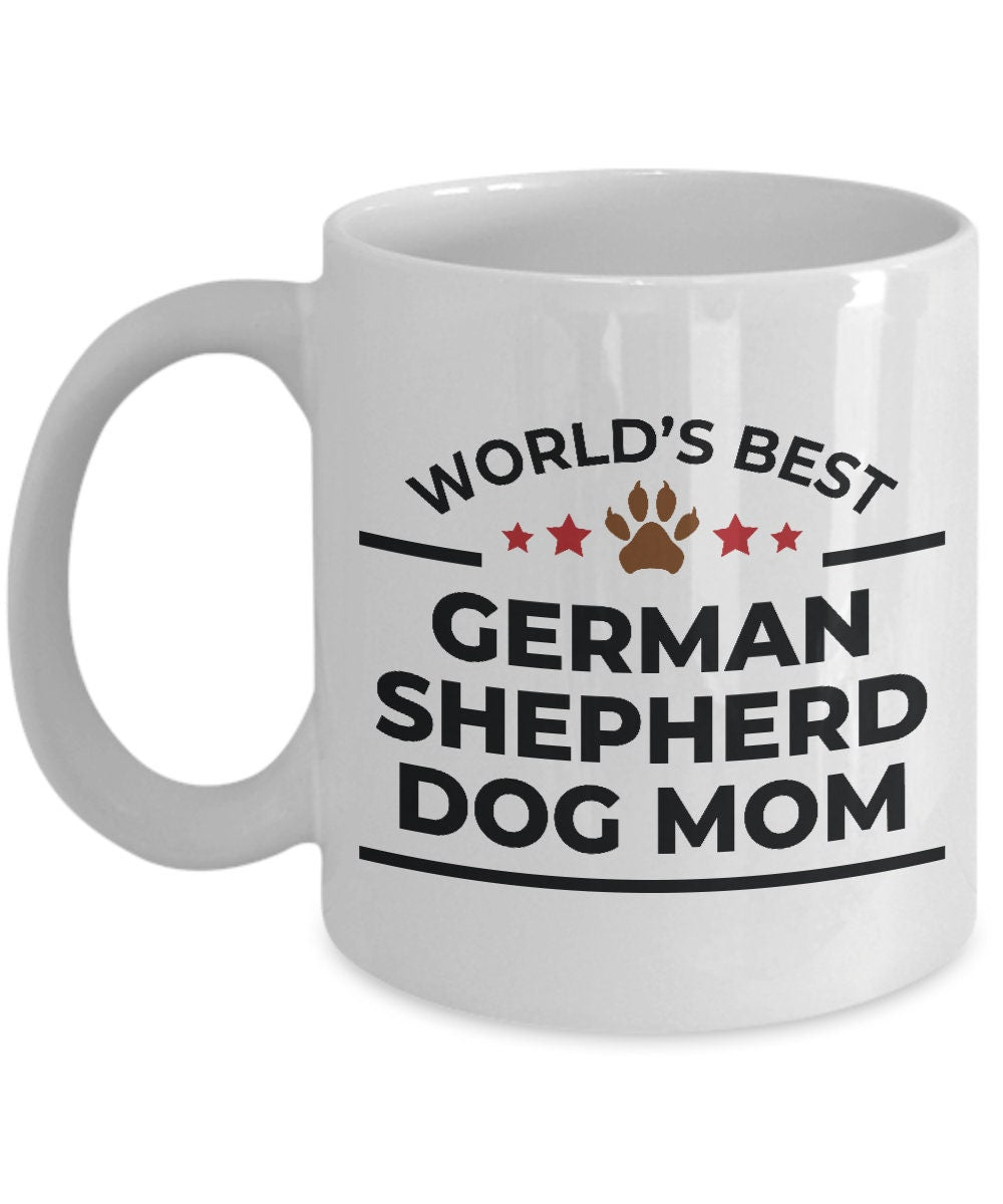 German Shepherd Dog Mom Mug - Mallard Moon Gift Shop