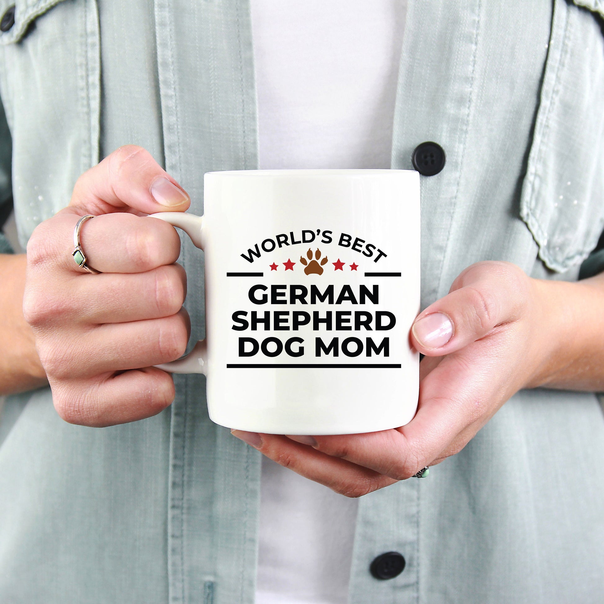 German Shepherd Dog Mom Mug - Mallard Moon Gift Shop