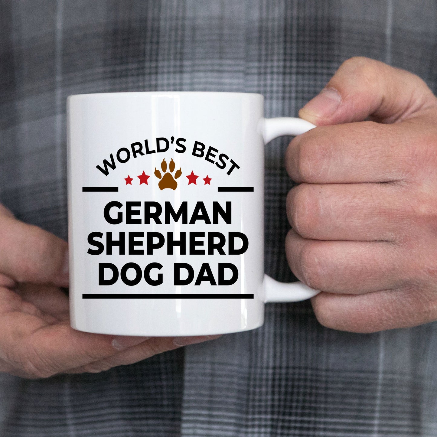 German Shepherd Dog Dad Mug - Mallard Moon Gift Shop