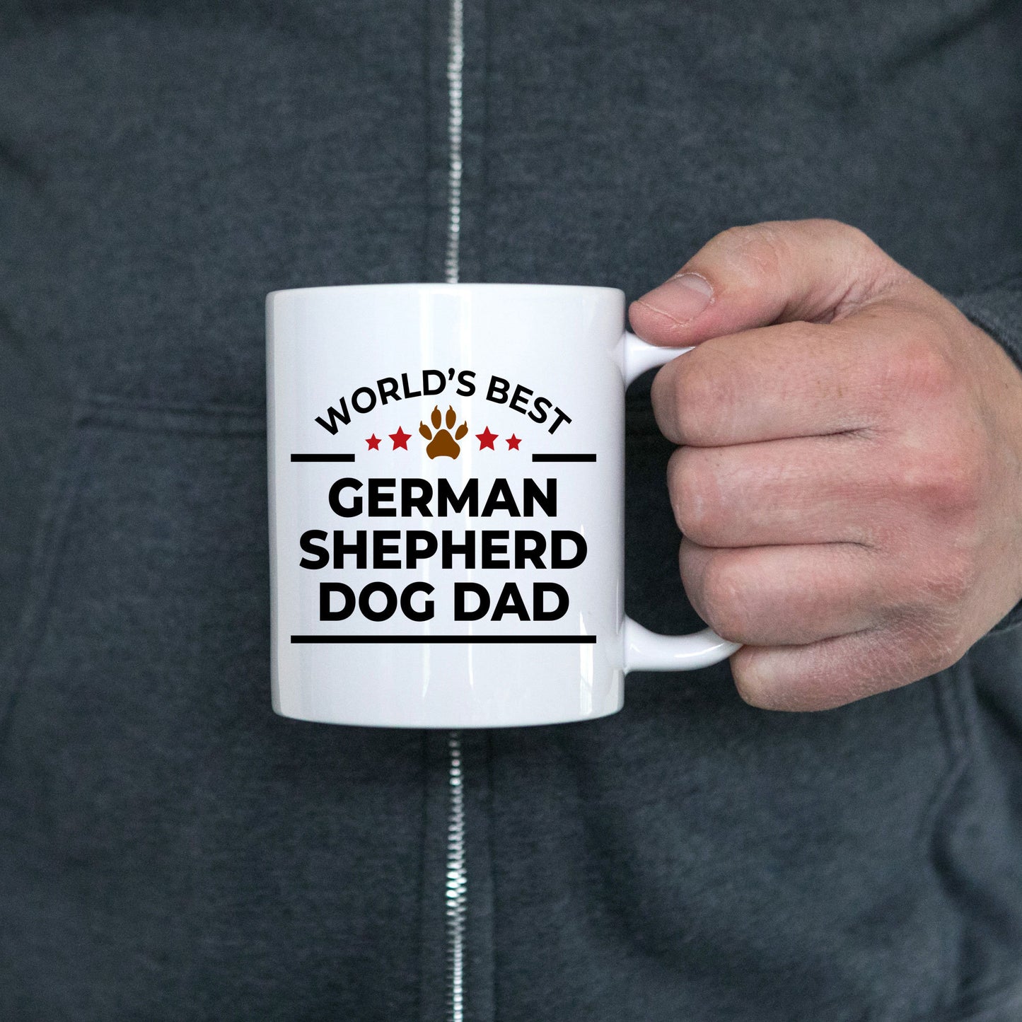 German Shepherd Dog Dad Mug - Mallard Moon Gift Shop