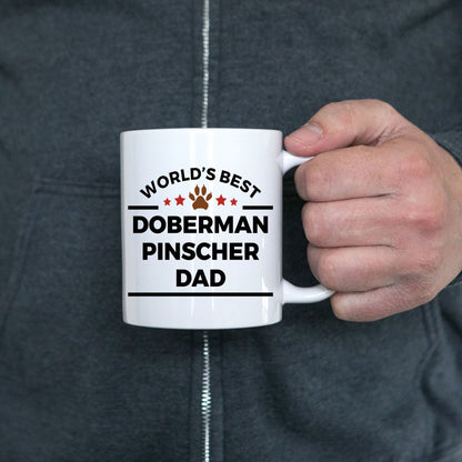 Doberman Pinscher Dog Dad Mug - Mallard Moon Gift Shop
