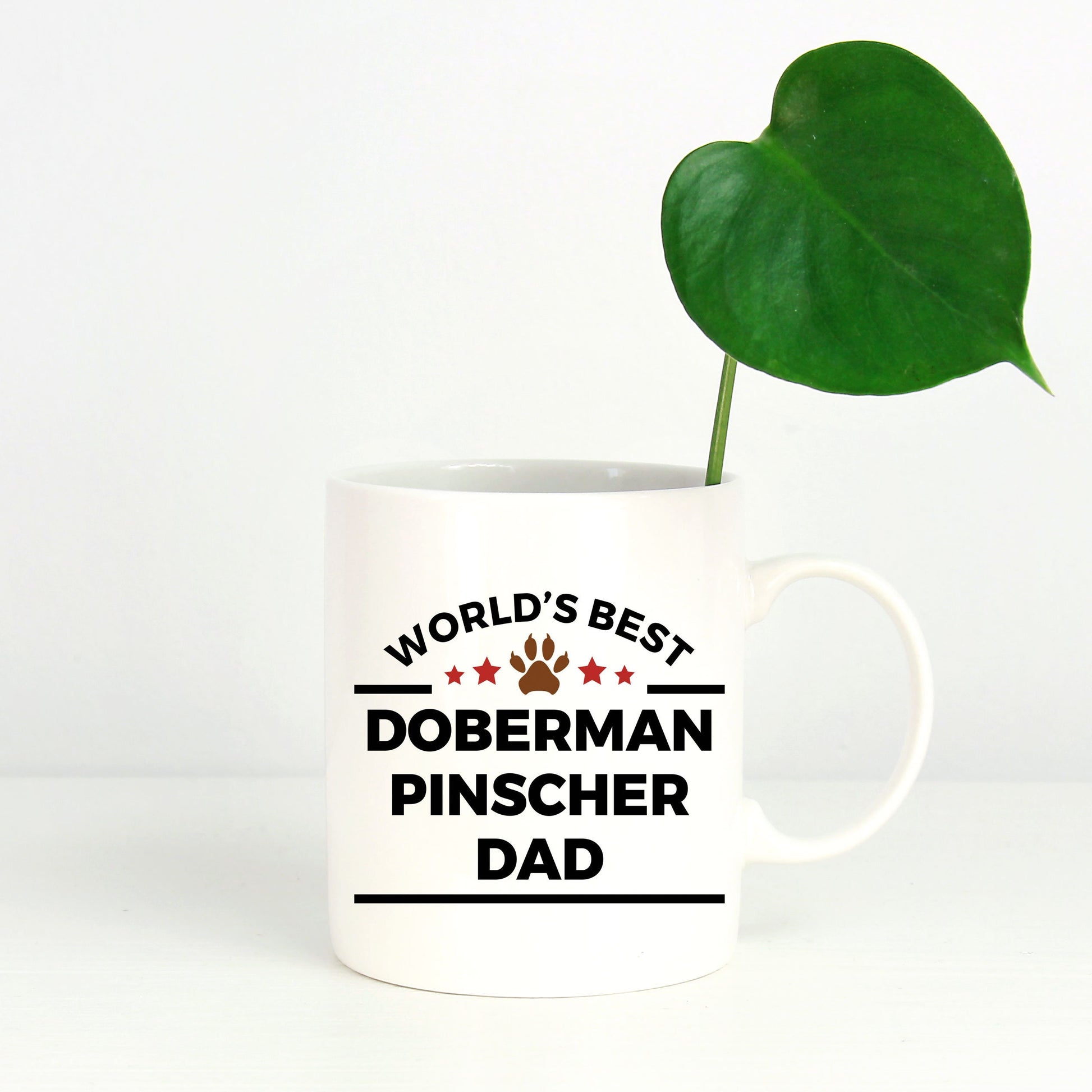 Doberman Pinscher Dog Dad Mug - Mallard Moon Gift Shop