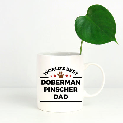Doberman Pinscher Dog Dad Mug - Mallard Moon Gift Shop