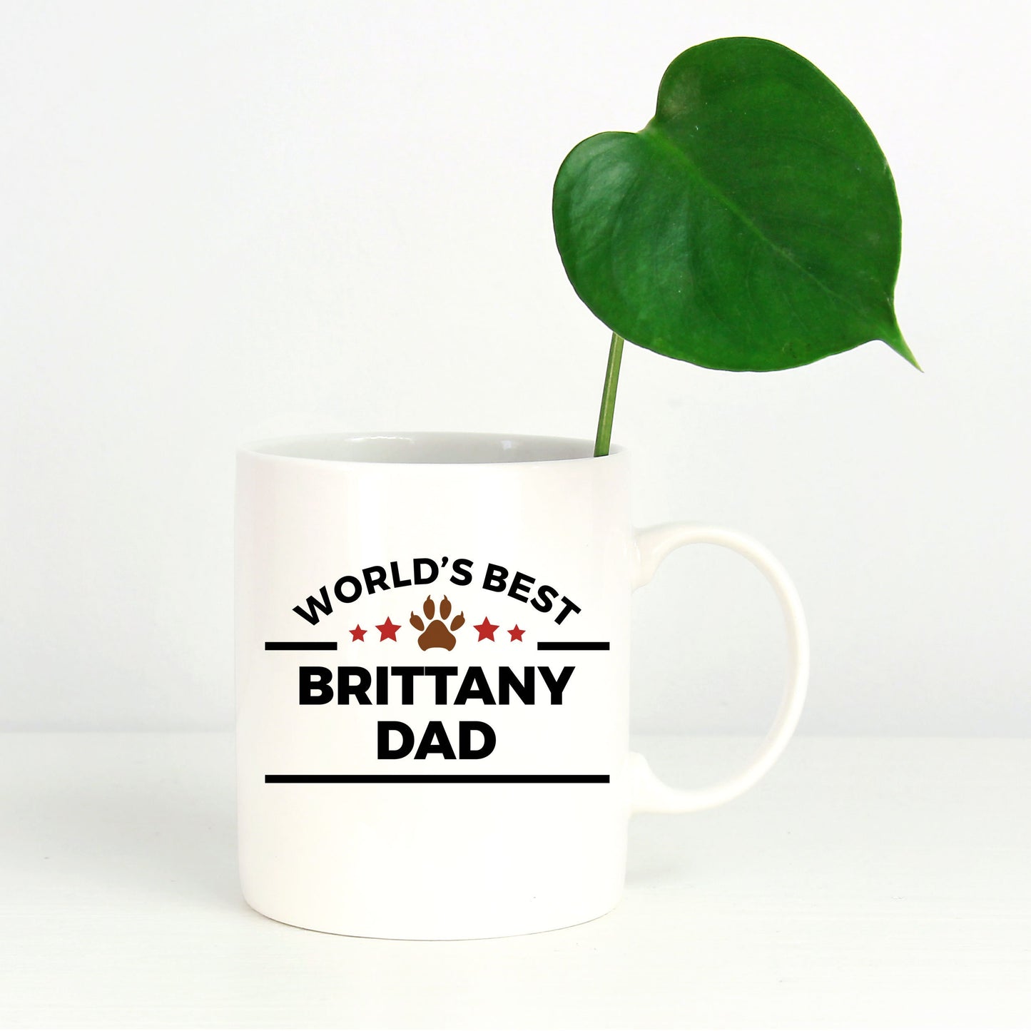 Brittany Spaniel Dog Dad Mug - Mallard Moon Gift Shop