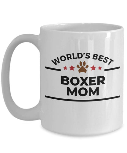 Boxer Dog Mom Mug - Mallard Moon Gift Shop