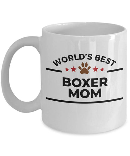 Boxer Dog Mom Mug - Mallard Moon Gift Shop
