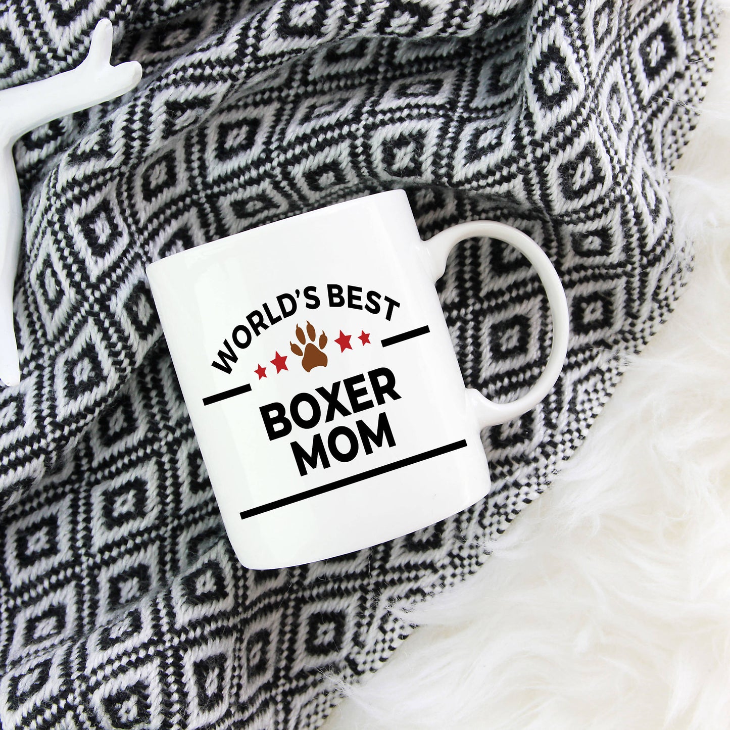 Boxer Dog Mom Mug - Mallard Moon Gift Shop