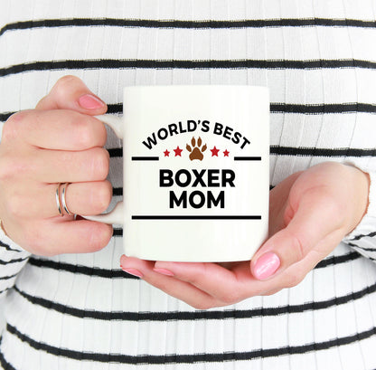 Boxer Dog Mom Mug - Mallard Moon Gift Shop