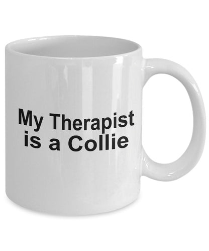 Collie Dog Therapist Mug - Mallard Moon Gift Shop