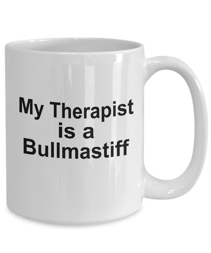 Bullmastiff Dog Therapist Mug - Mallard Moon Gift Shop