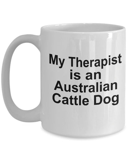 Australian Cattle Dog Therapist Coffee Mug - Mallard Moon Gift Shop