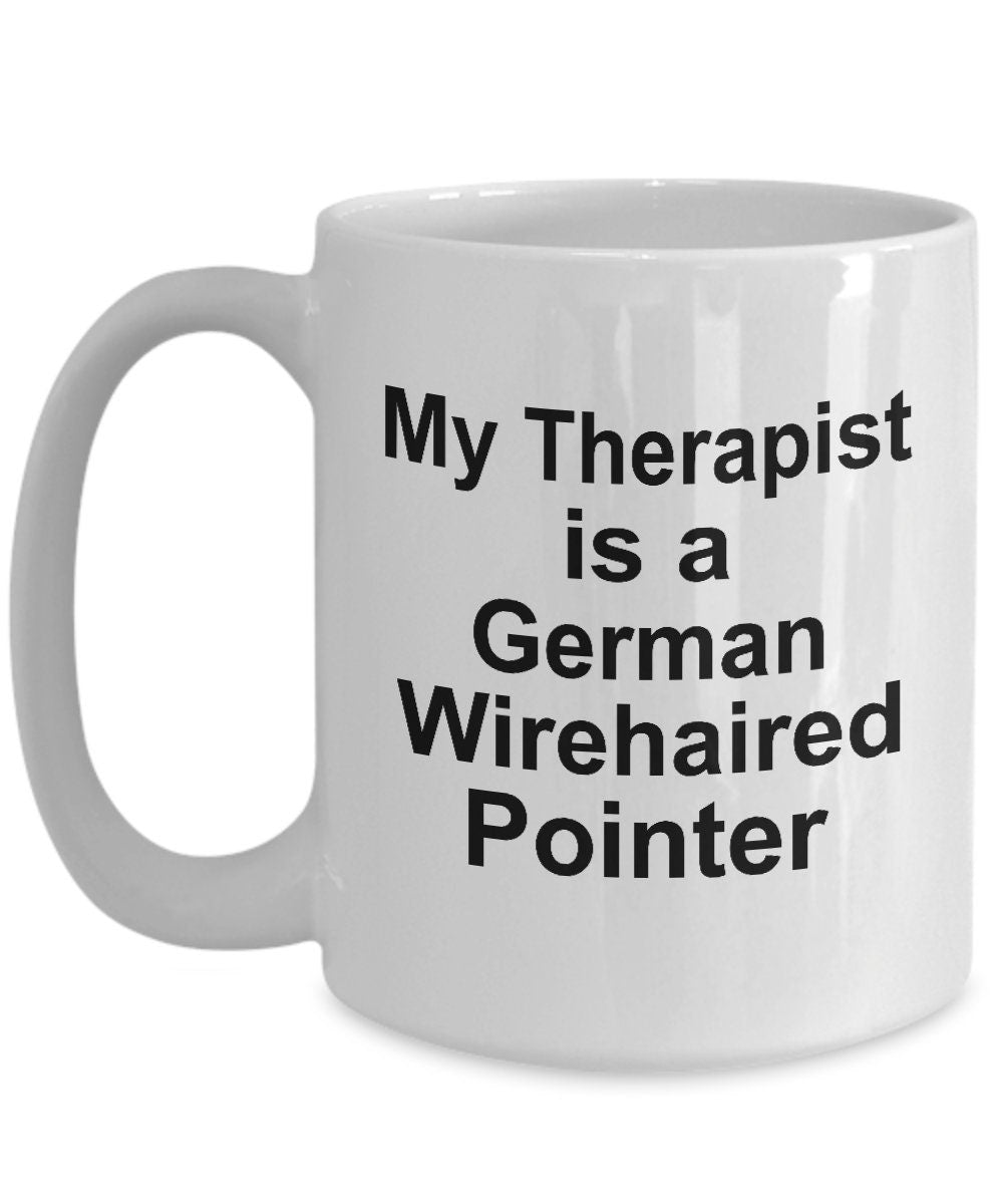 German Wirehaired Pointer Dog Therapist Mug - Mallard Moon Gift Shop